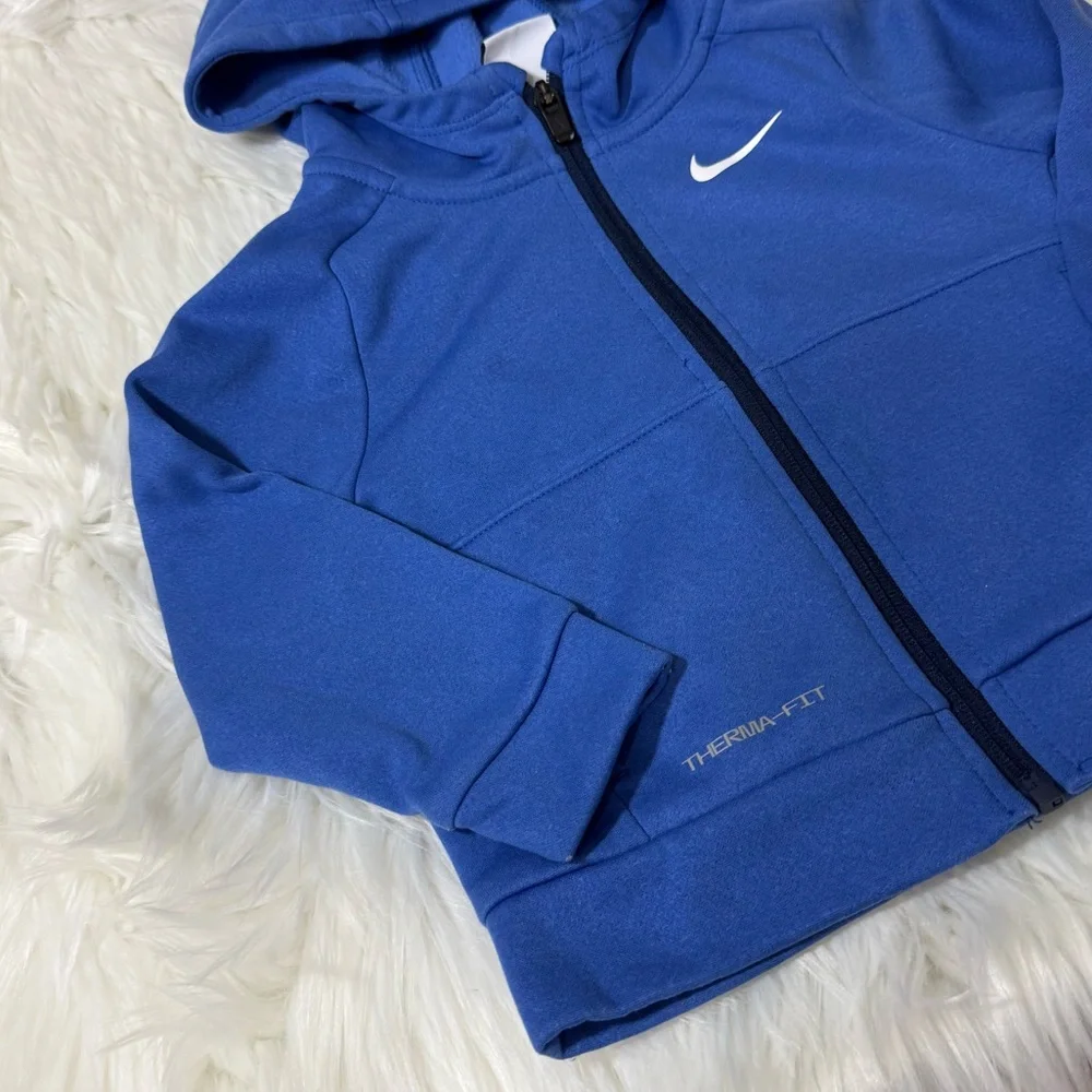 Nike Therma-FIT Blue Hoodie & Jogger Set - Toddler Size 2T